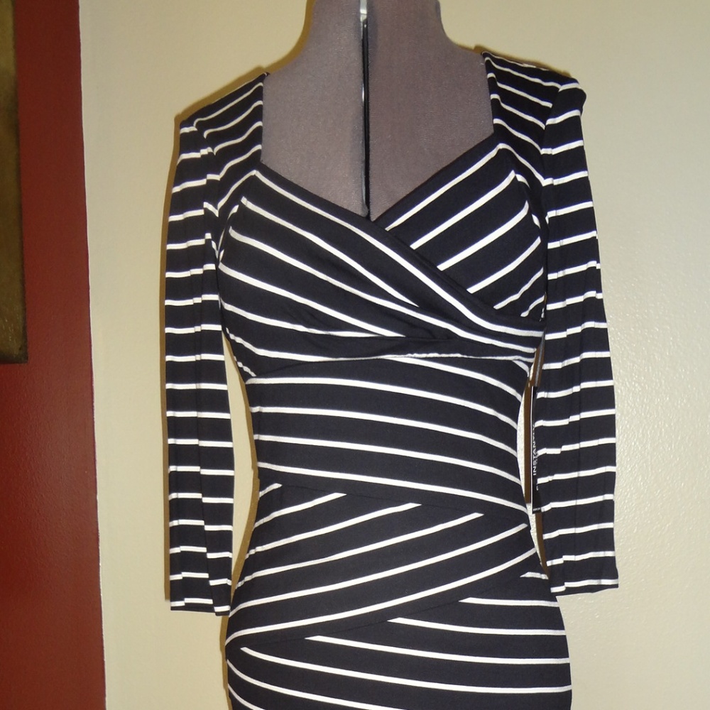 White House Black Market instantly slimming dress